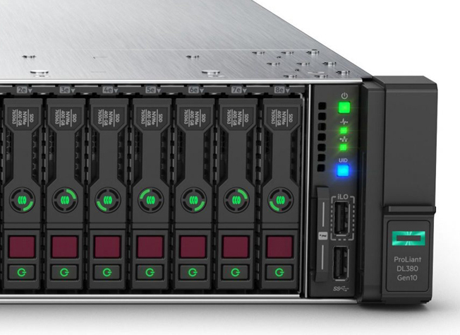 Front Panel سرور های اچ پی